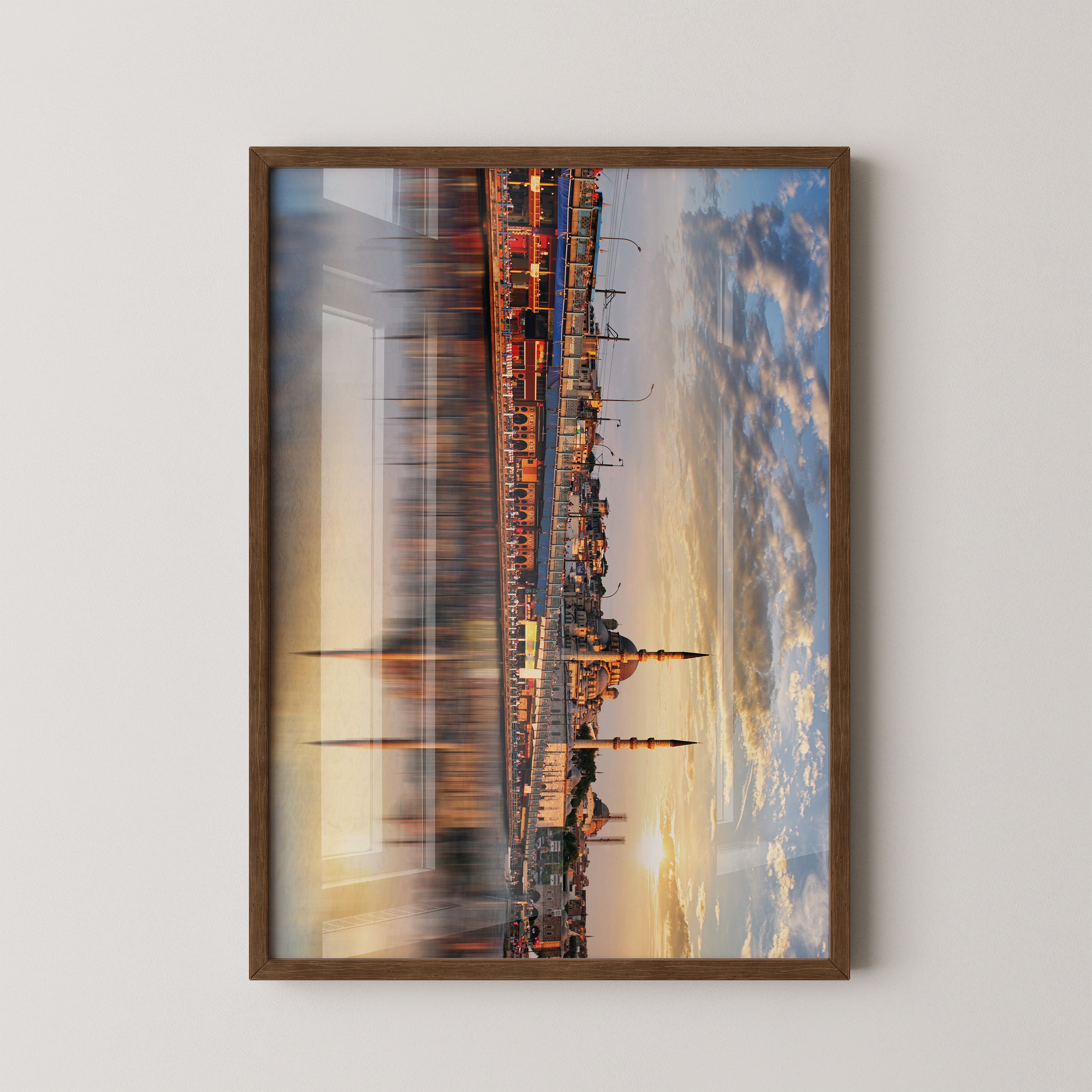 Galata Brücke Sonnenuntergang