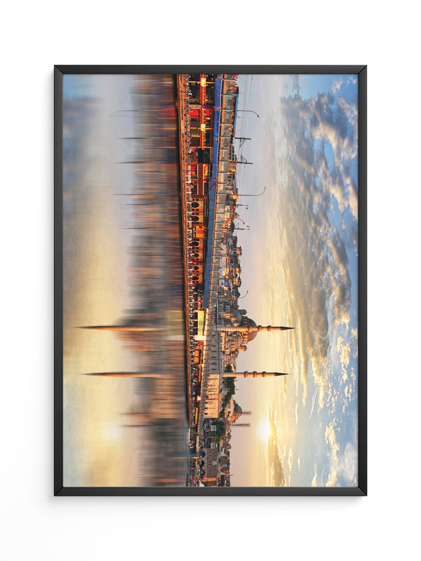 Galata Brücke Sonnenuntergang