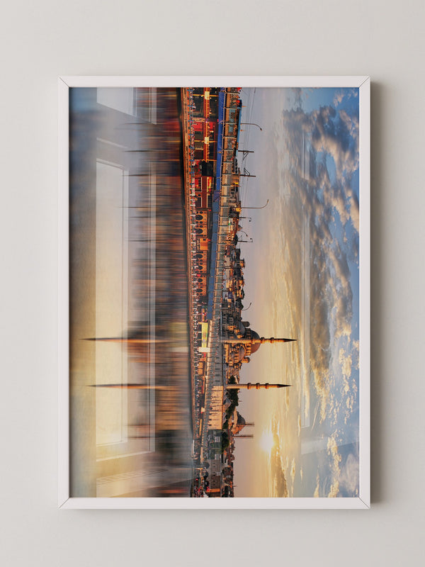 Galata Brücke Sonnenuntergang