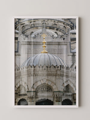 Moschee Kuppeln Graustufen