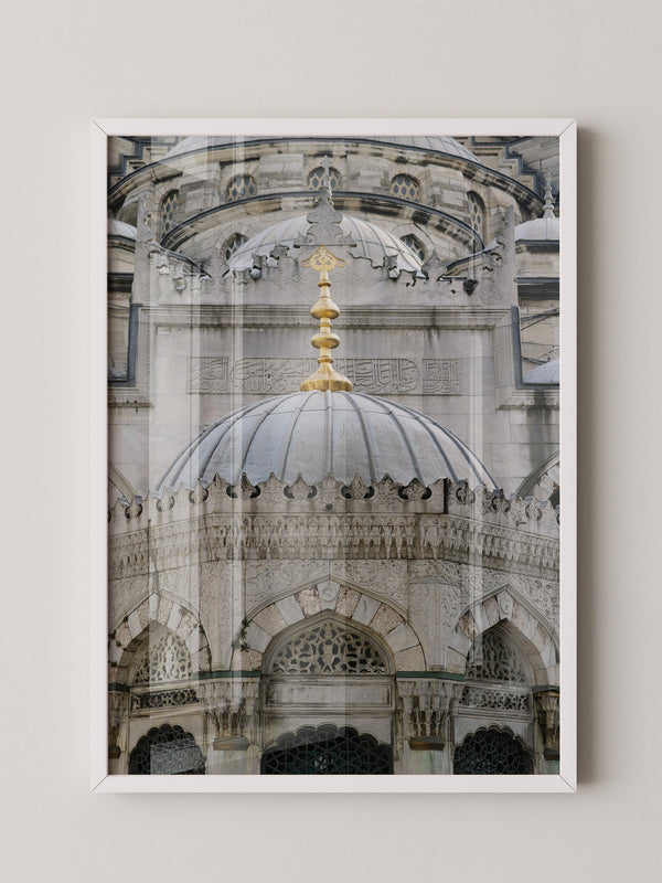 Moschee Kuppeln Graustufen