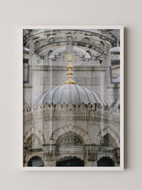 Moschee Kuppeln Graustufen