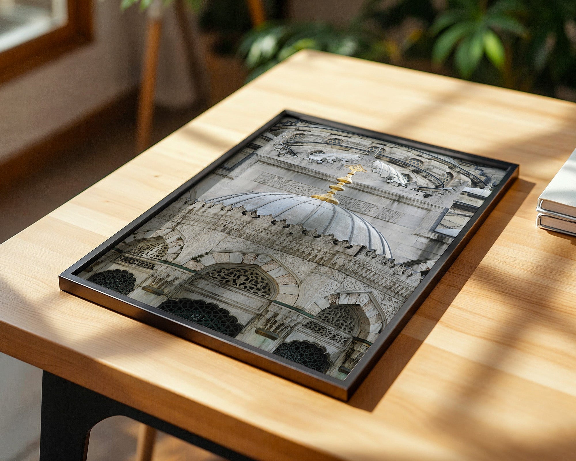 Moschee Kuppeln Graustufen