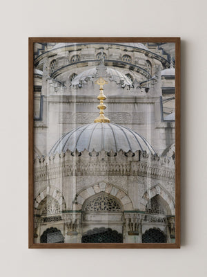 Moschee Kuppeln Graustufen