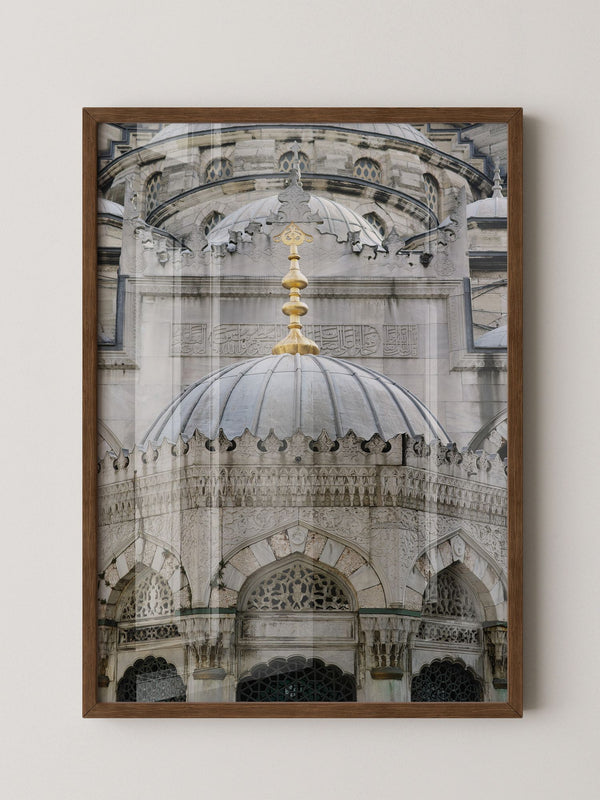 Moschee Kuppeln Graustufen