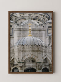 Moschee Kuppeln Graustufen