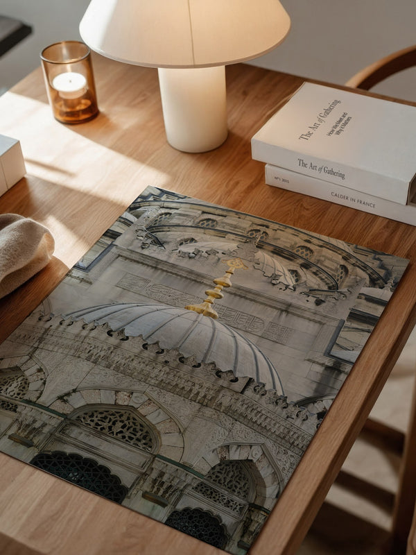 Moschee Kuppeln Graustufen