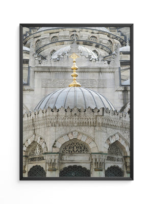 Moschee Kuppeln Graustufen