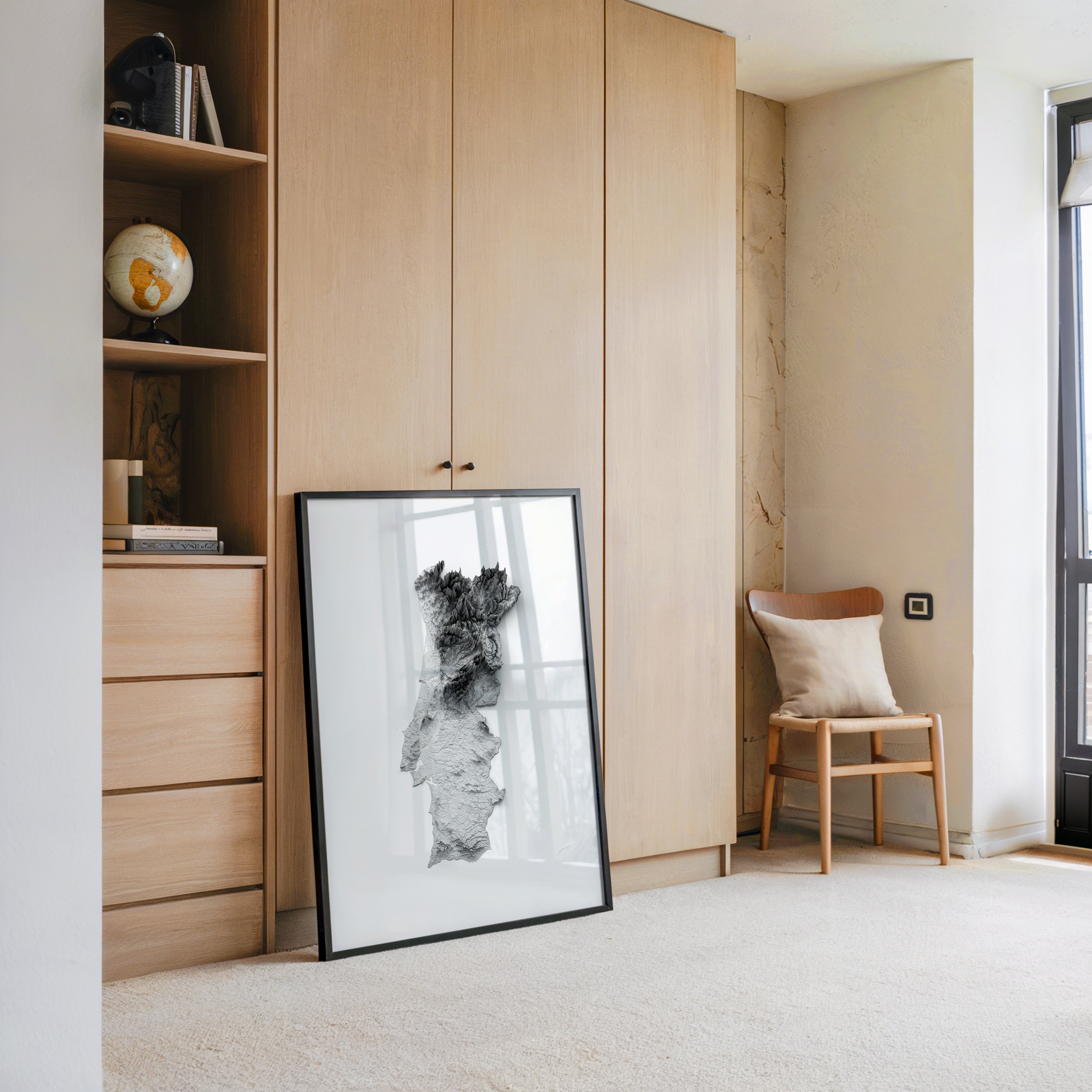 Portugal Struktur 3D Schatten