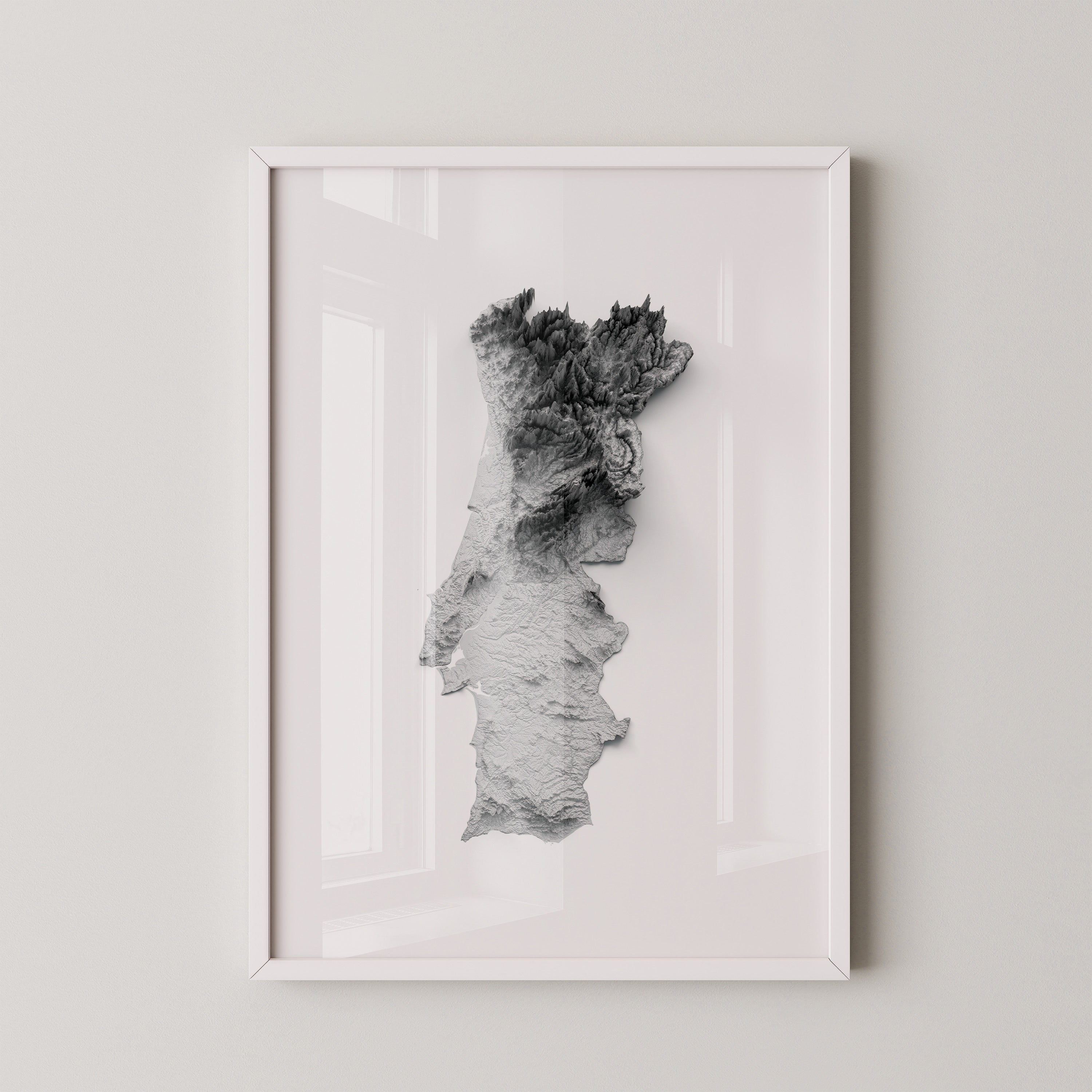 Portugal Struktur 3D Schatten