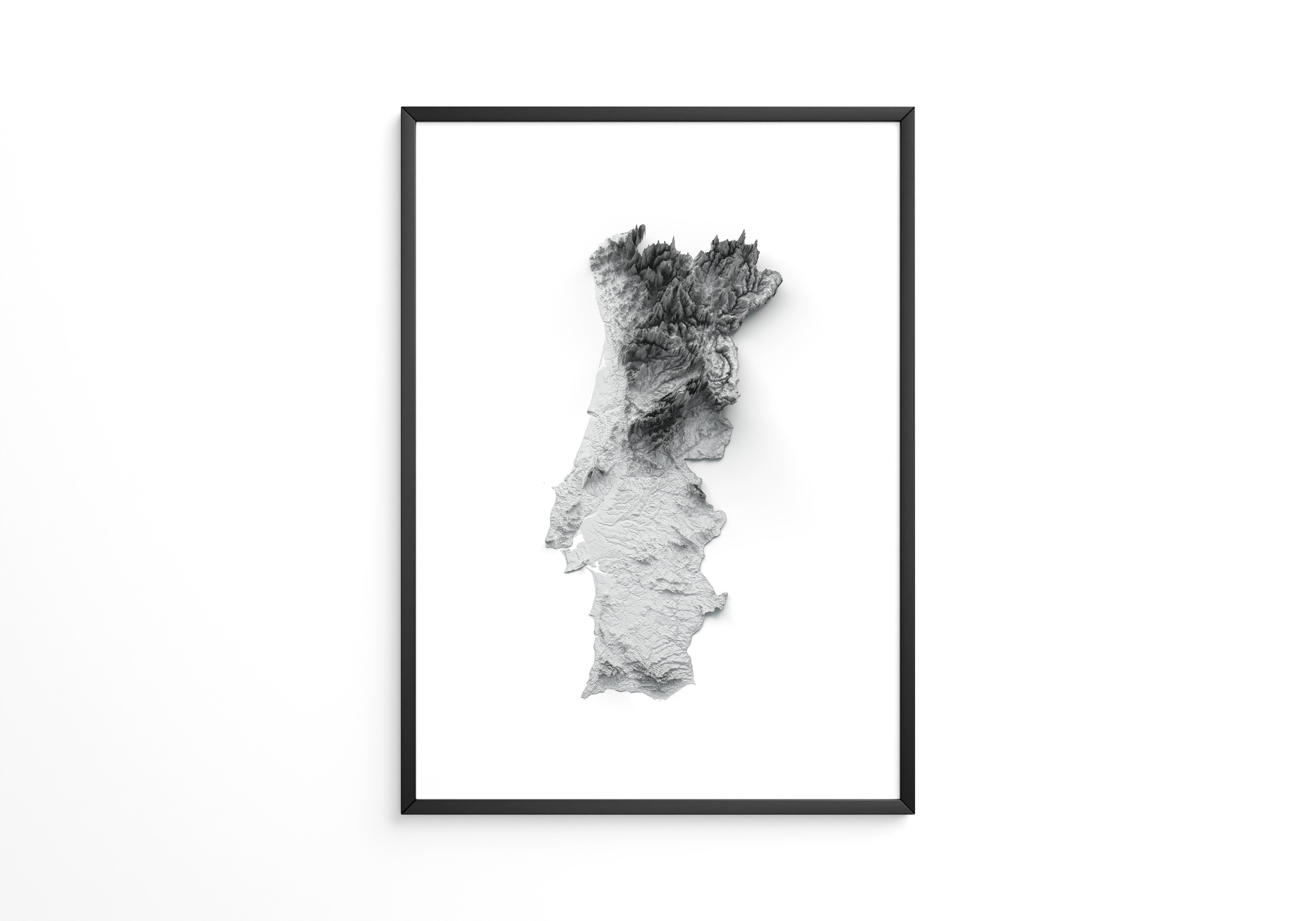 Portugal Struktur 3D Schatten