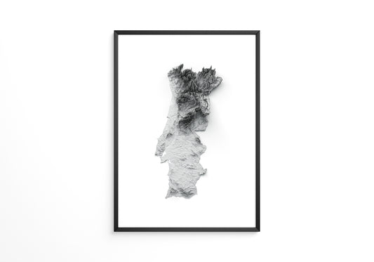 Portugal Struktur 3D Schatten