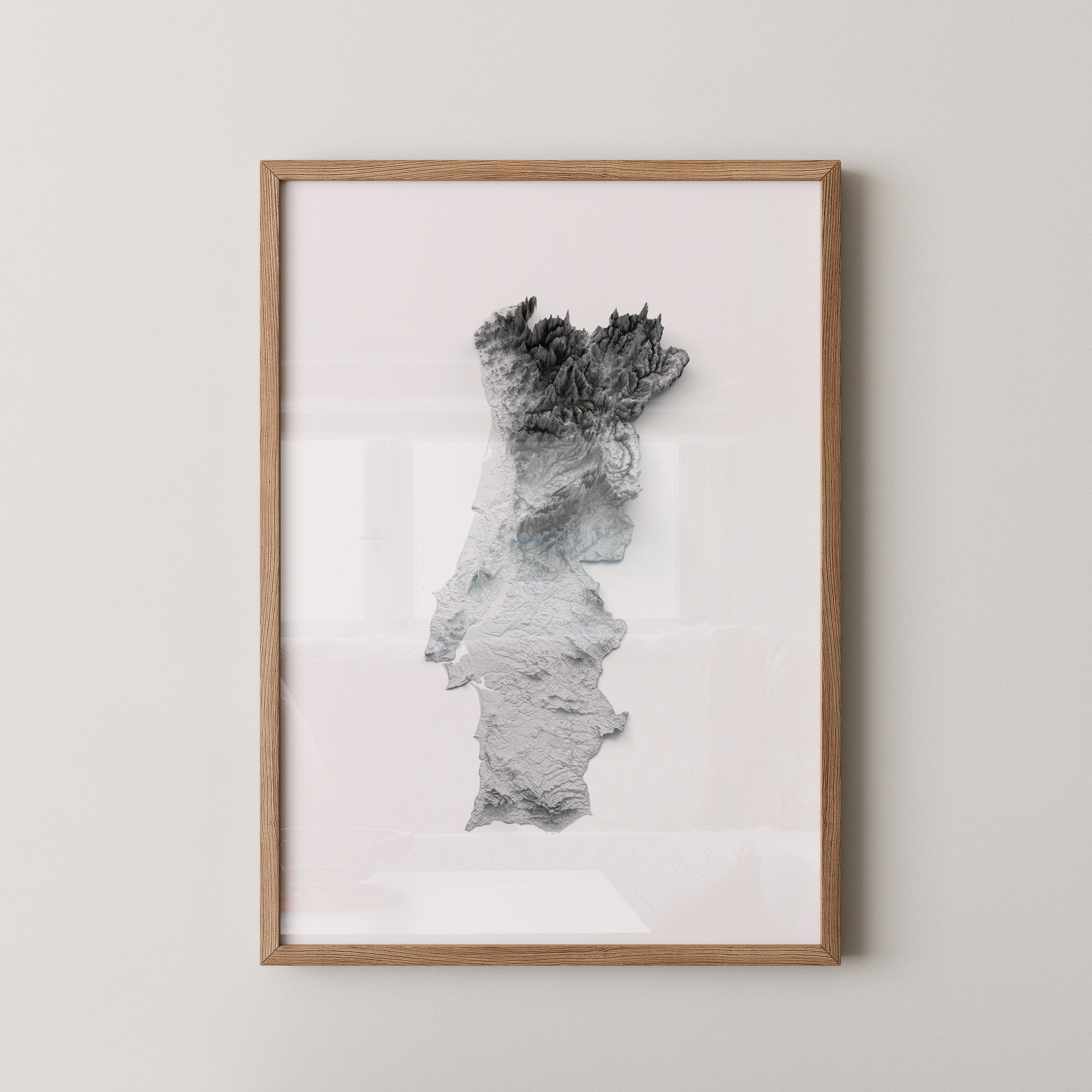 Portugal Struktur 3D Schatten