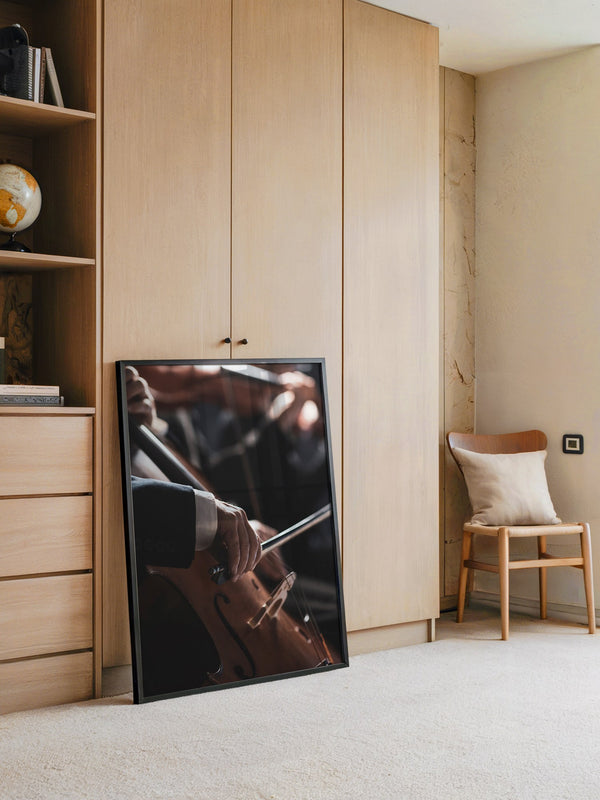 Cello Nahaufnahme sanftes Licht