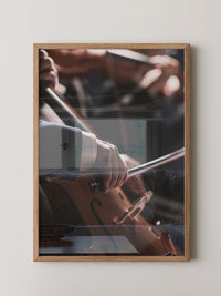 Cello Nahaufnahme sanftes Licht