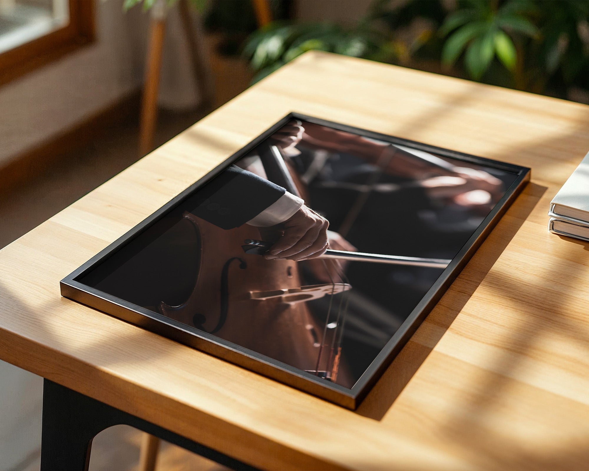 Cello Nahaufnahme sanftes Licht