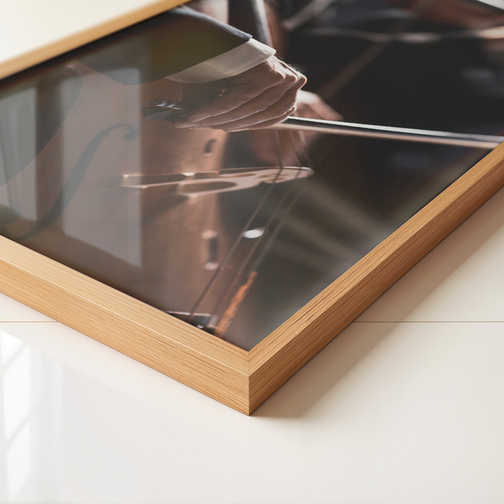 Cello Nahaufnahme sanftes Licht