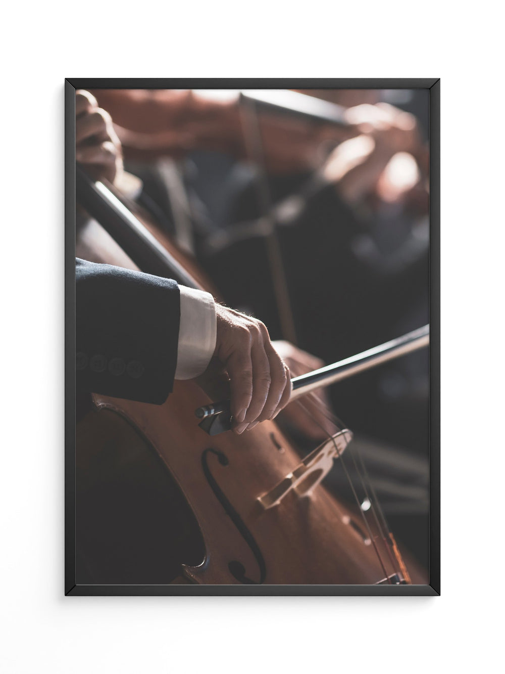 Cello Nahaufnahme sanftes Licht