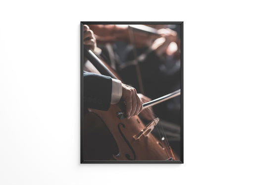 Cello Nahaufnahme sanftes Licht