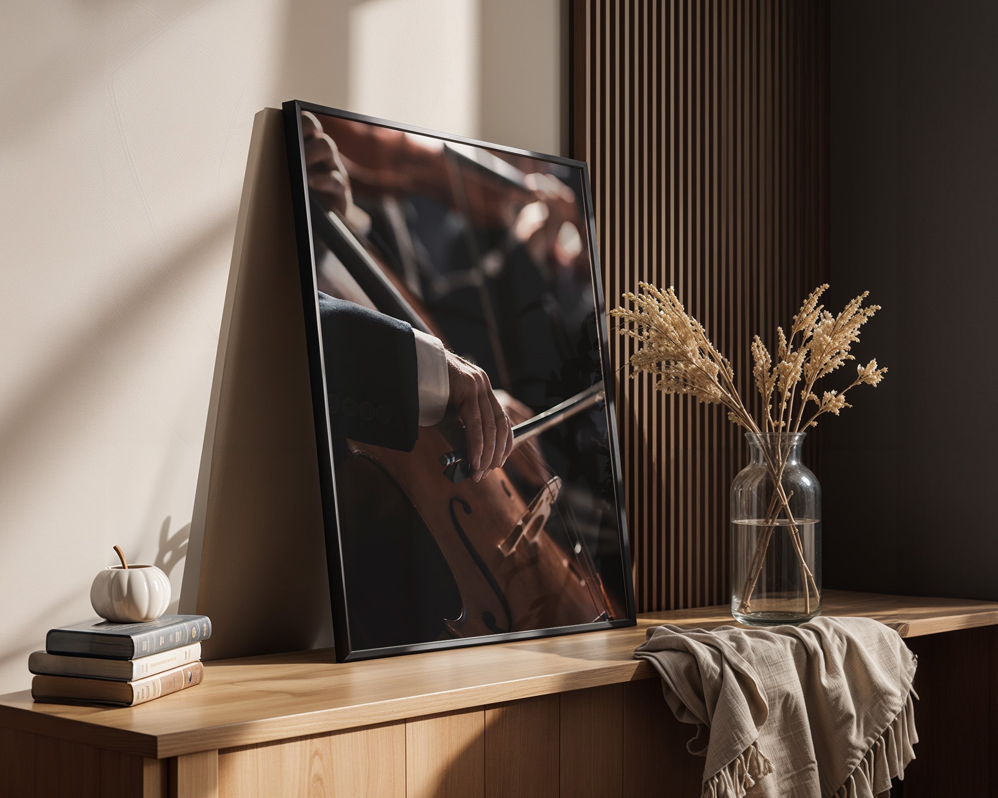 Cello Nahaufnahme sanftes Licht