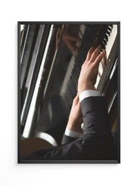 Pianist Hände im Anzug