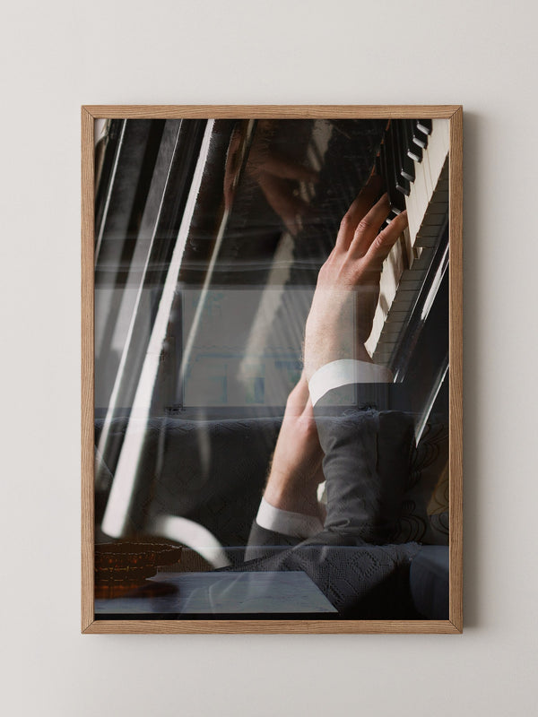 Pianist Hände im Anzug