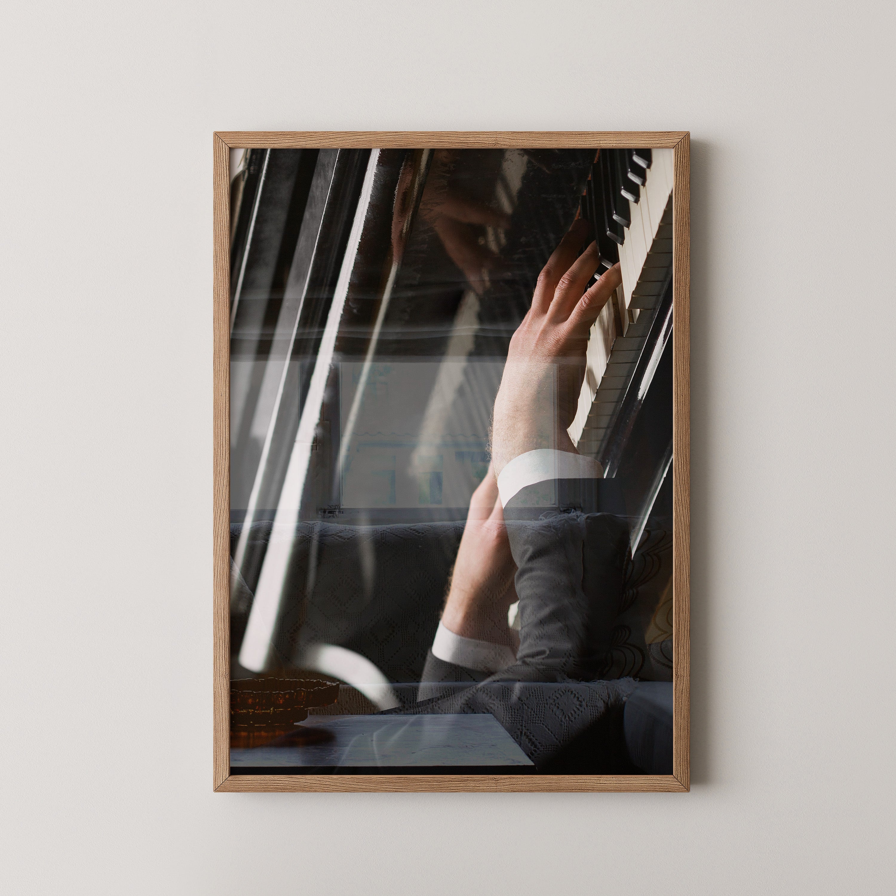 Pianist Hände im Anzug