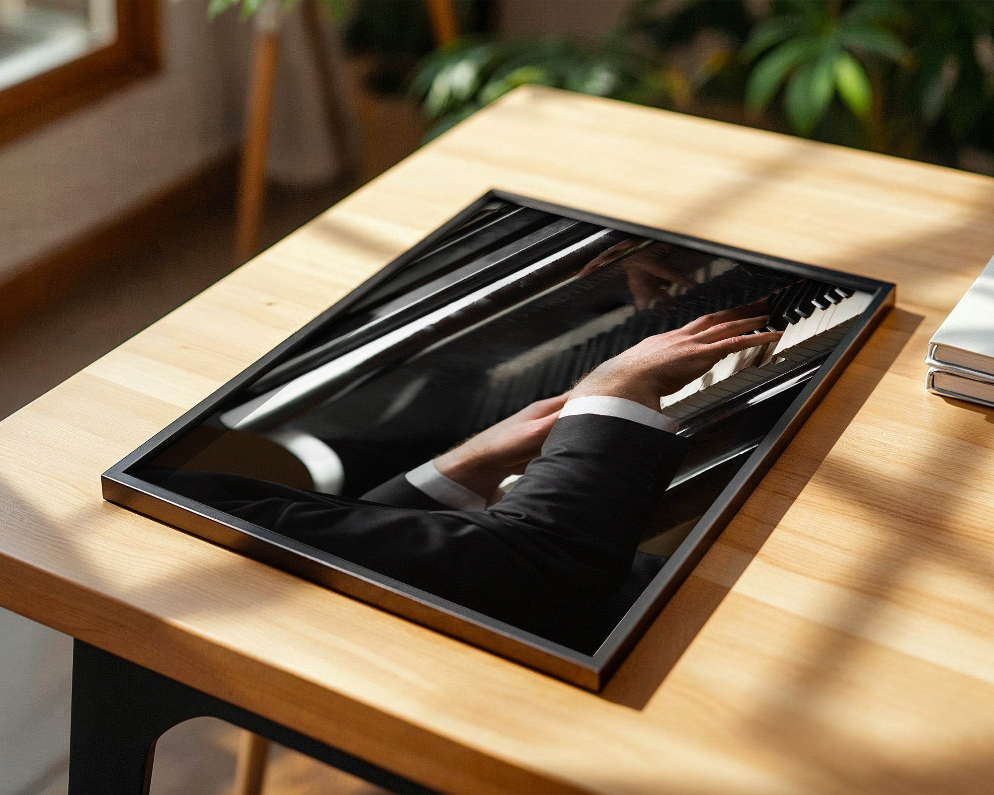 Pianist Hände im Anzug