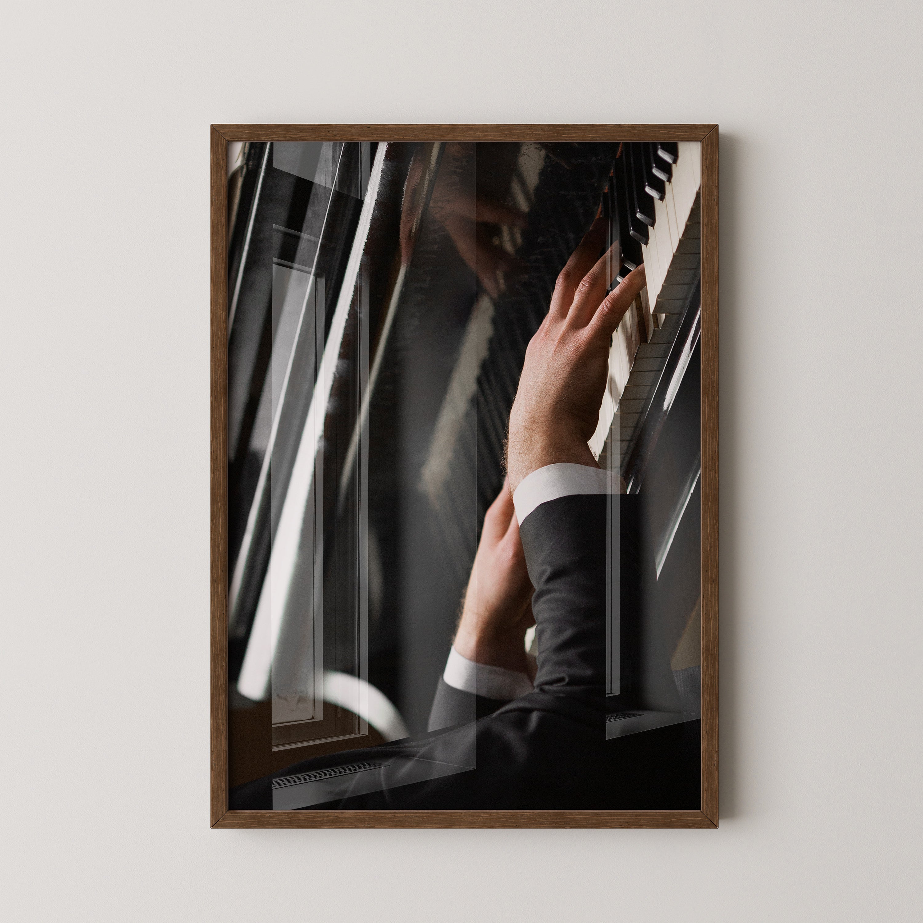 Pianist Hände im Anzug