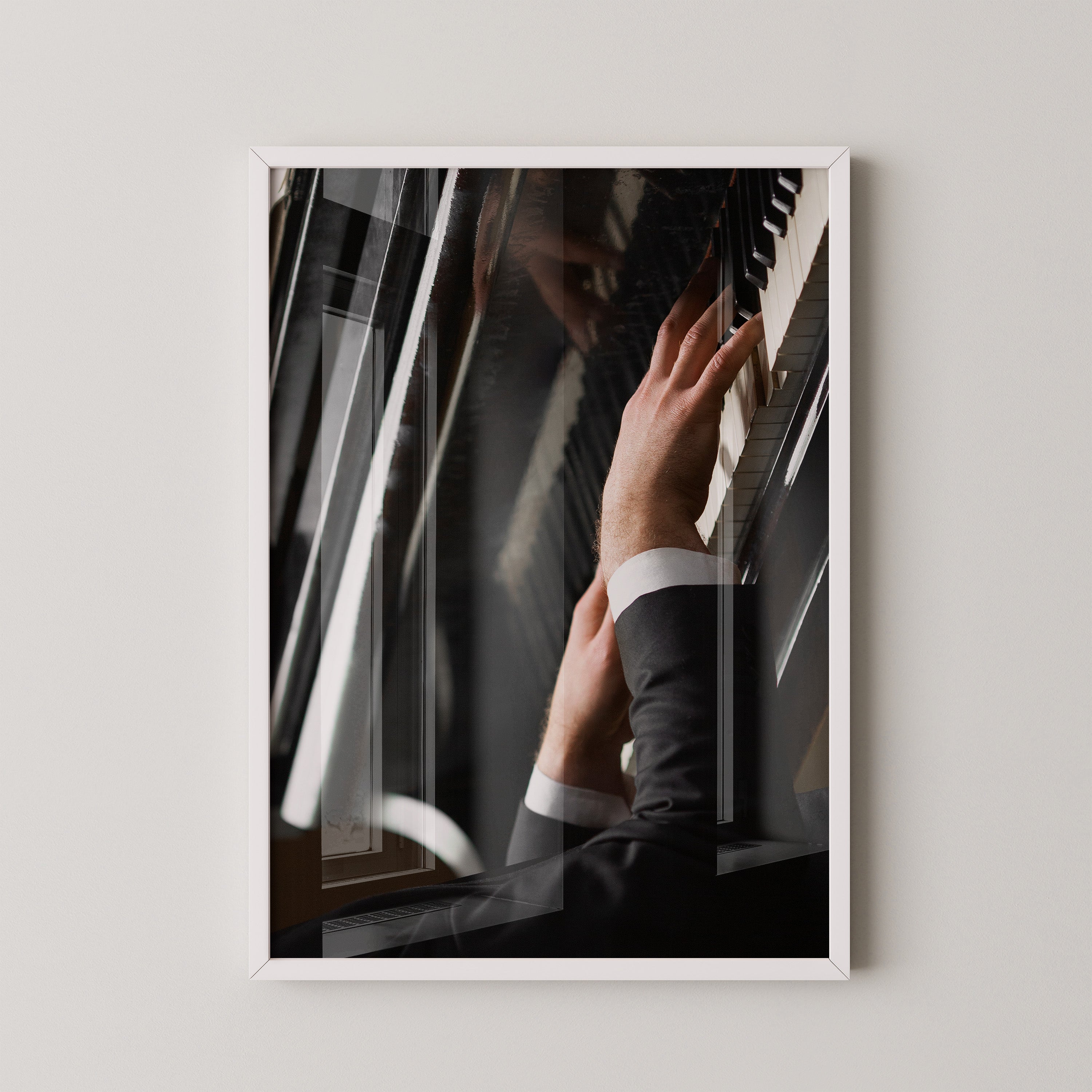 Pianist Hände im Anzug