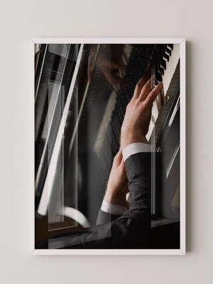Pianist Hände im Anzug