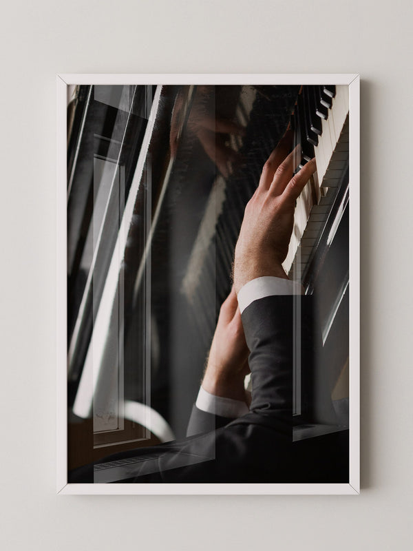 Pianist Hände im Anzug