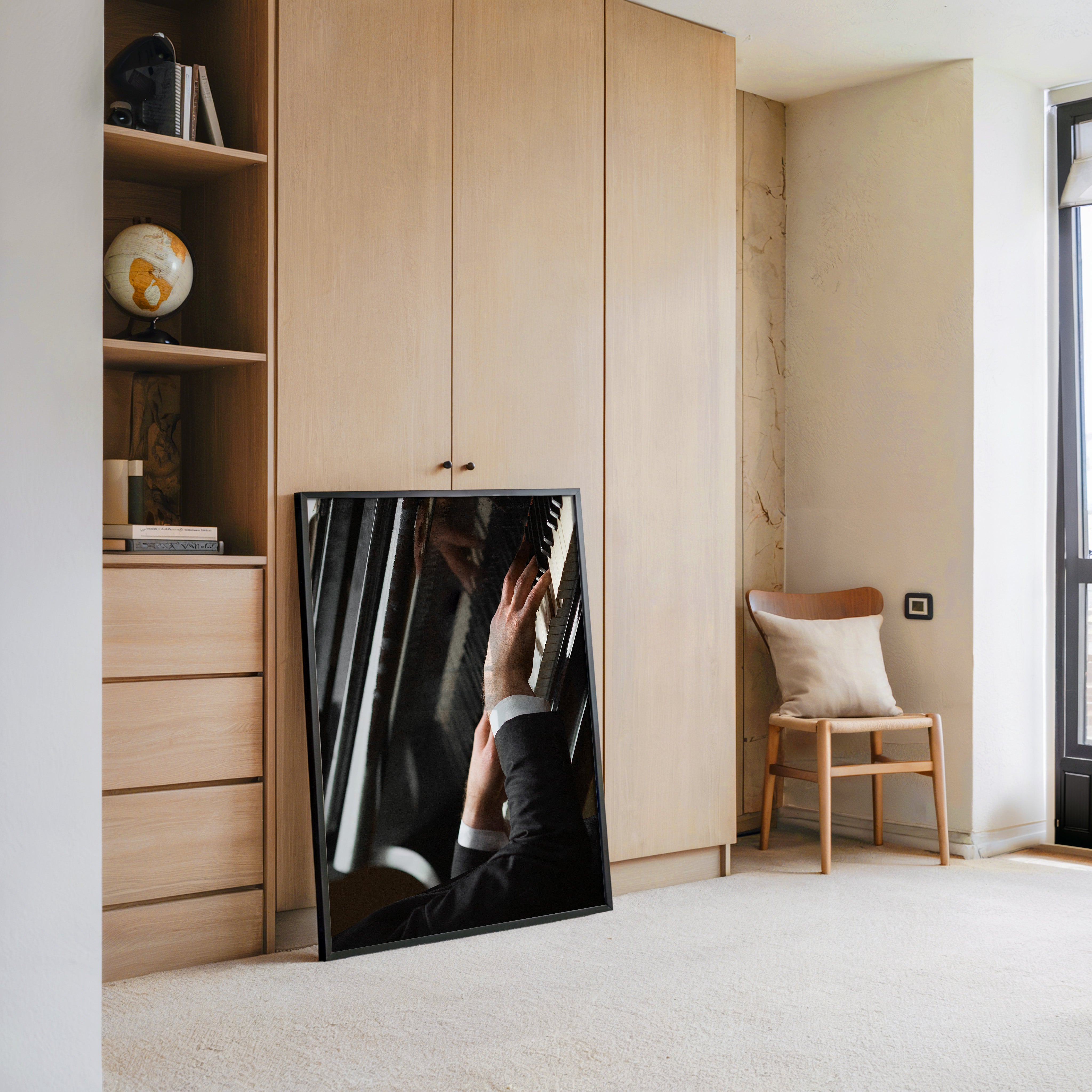 Pianist Hände im Anzug