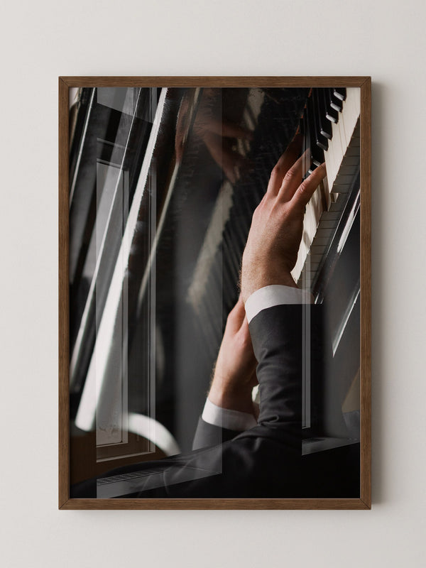 Pianist Hände im Anzug