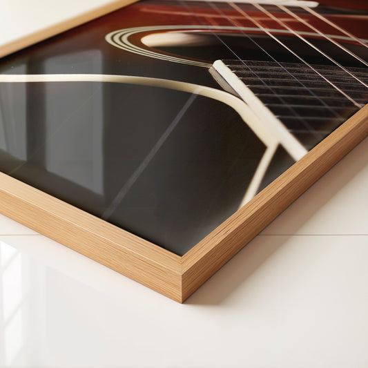 Gitarren Nahaufnahme Schattenlicht