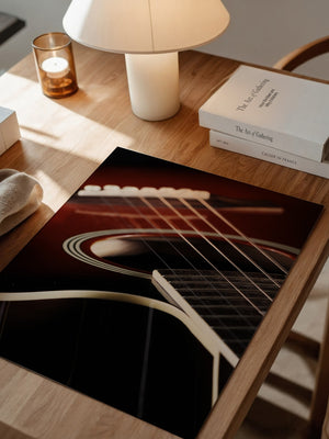 Gitarren Nahaufnahme Schattenlicht