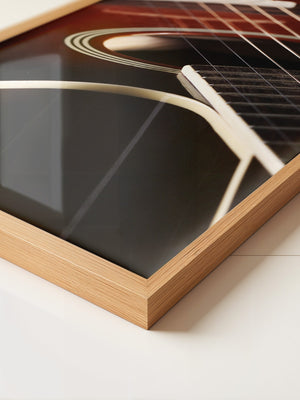 Gitarren Nahaufnahme Schattenlicht