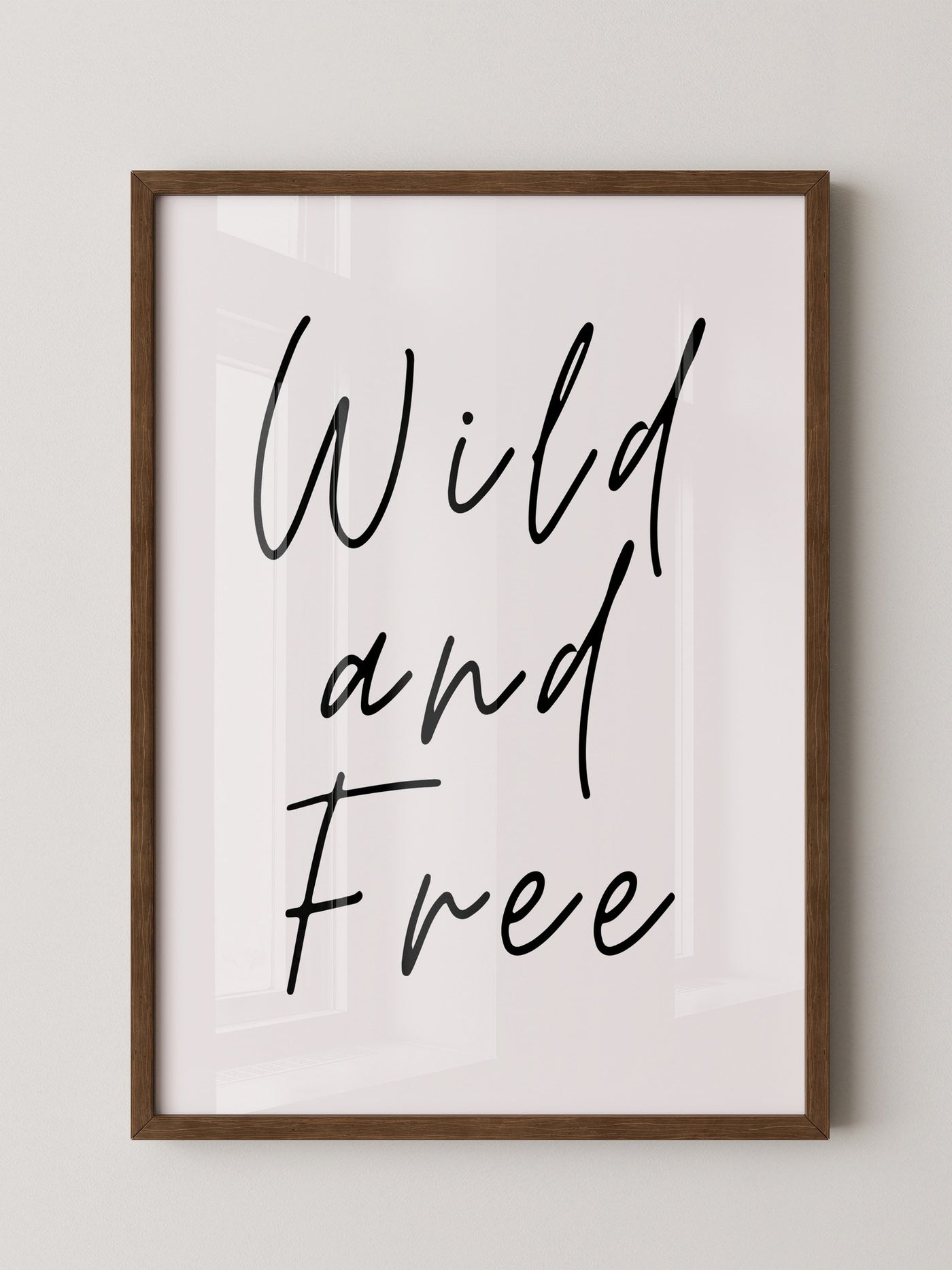 Wild Schriftzug elegant