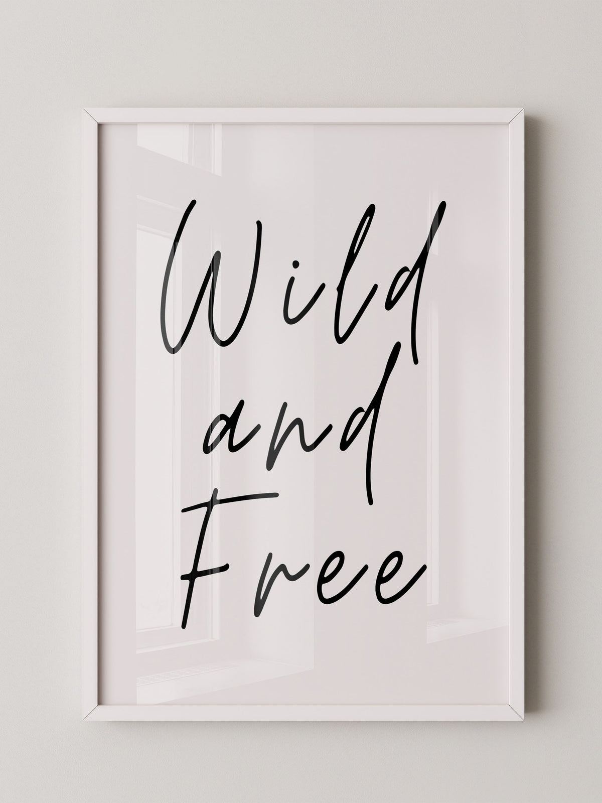 Wild Schriftzug elegant