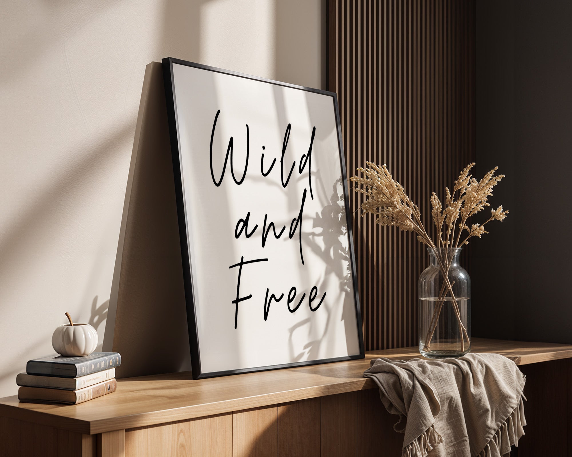 Wild Schriftzug elegant