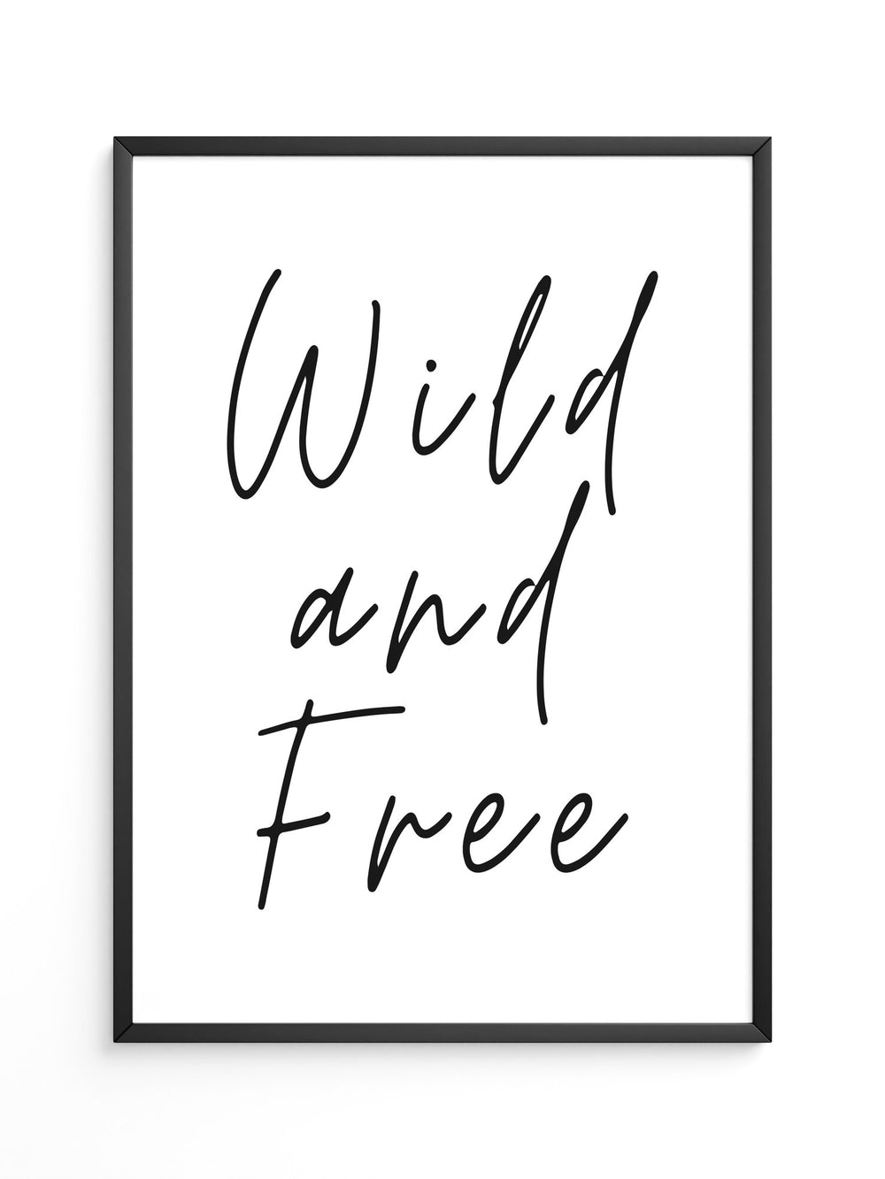 Wild Schriftzug elegant