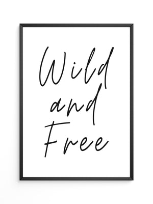Wild Schriftzug elegant