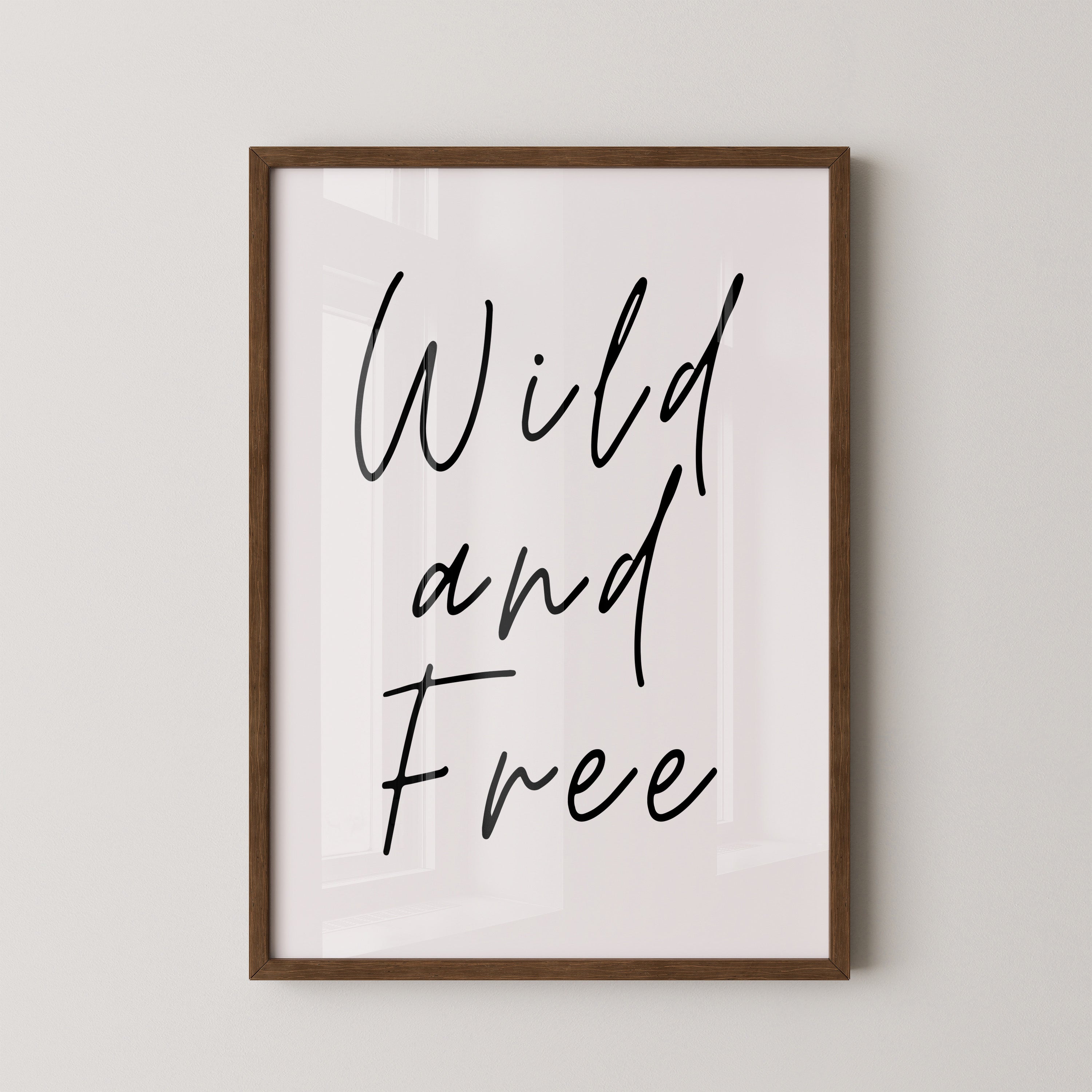 Wild Schriftzug elegant