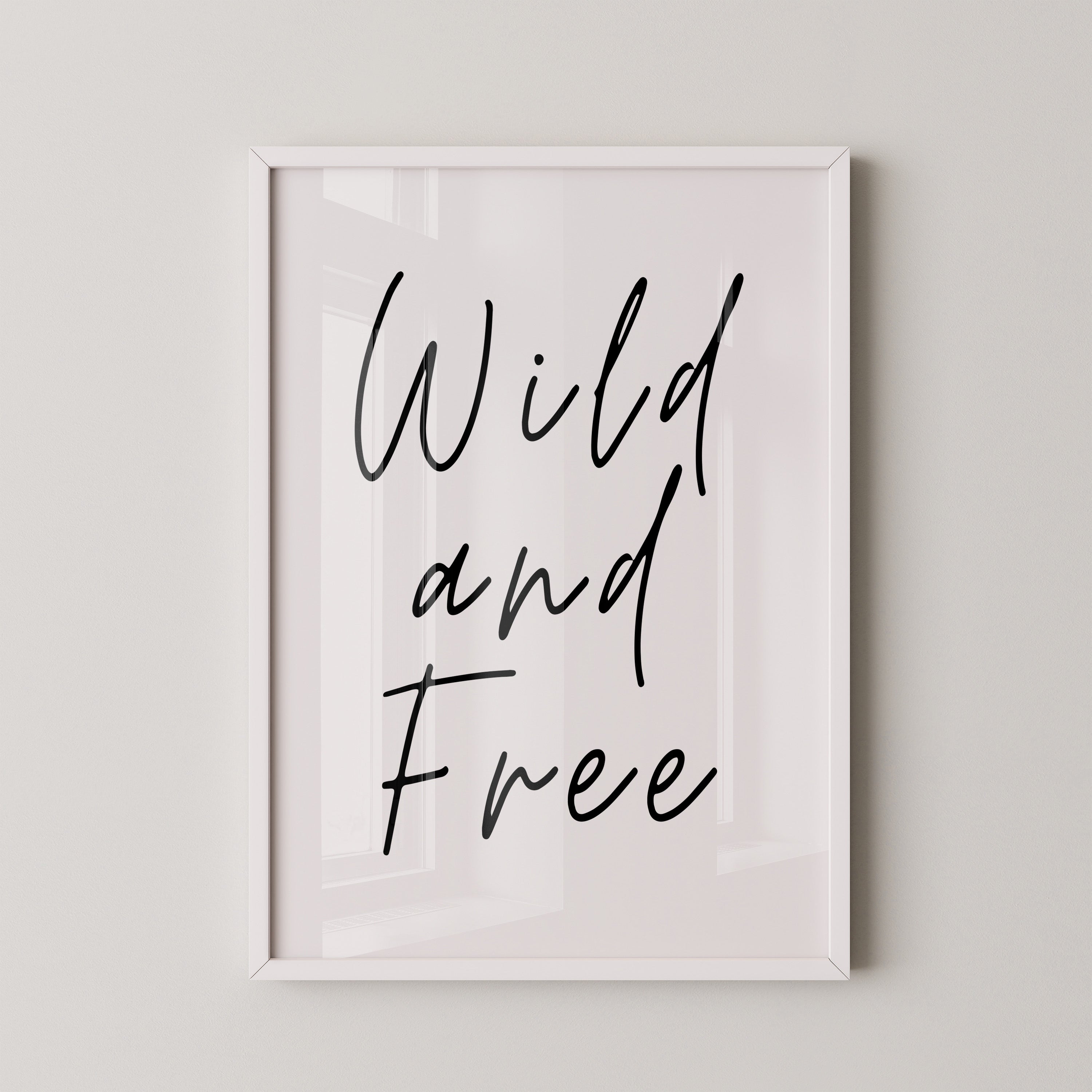 Wild Schriftzug elegant