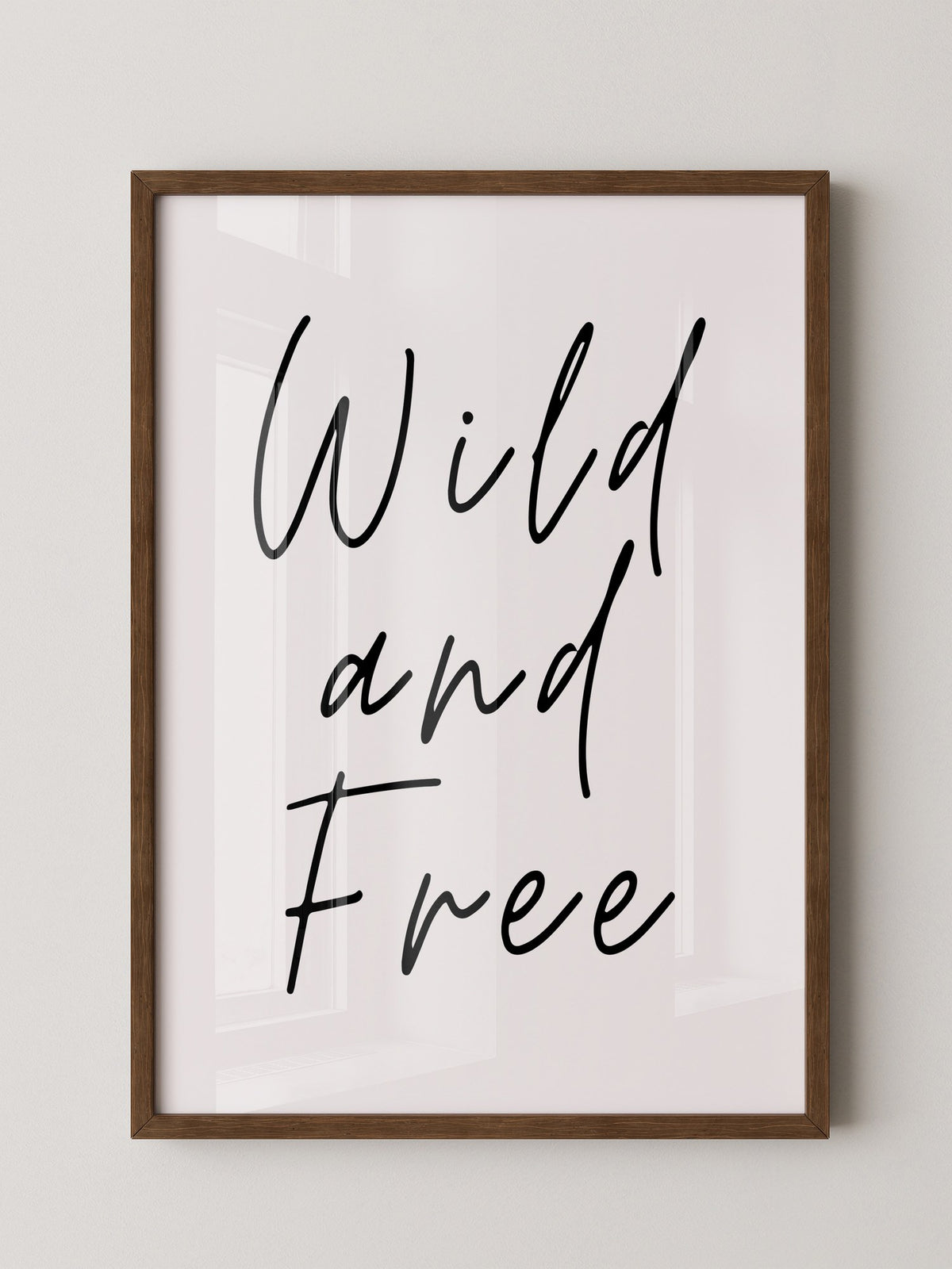 Wild Schriftzug elegant