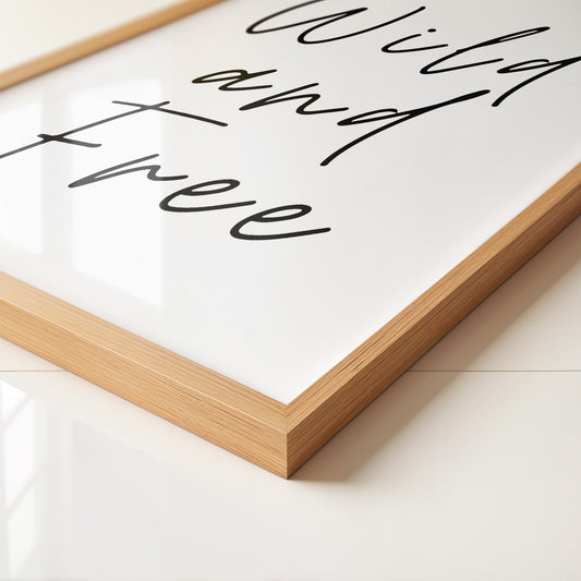 Wild Schriftzug elegant