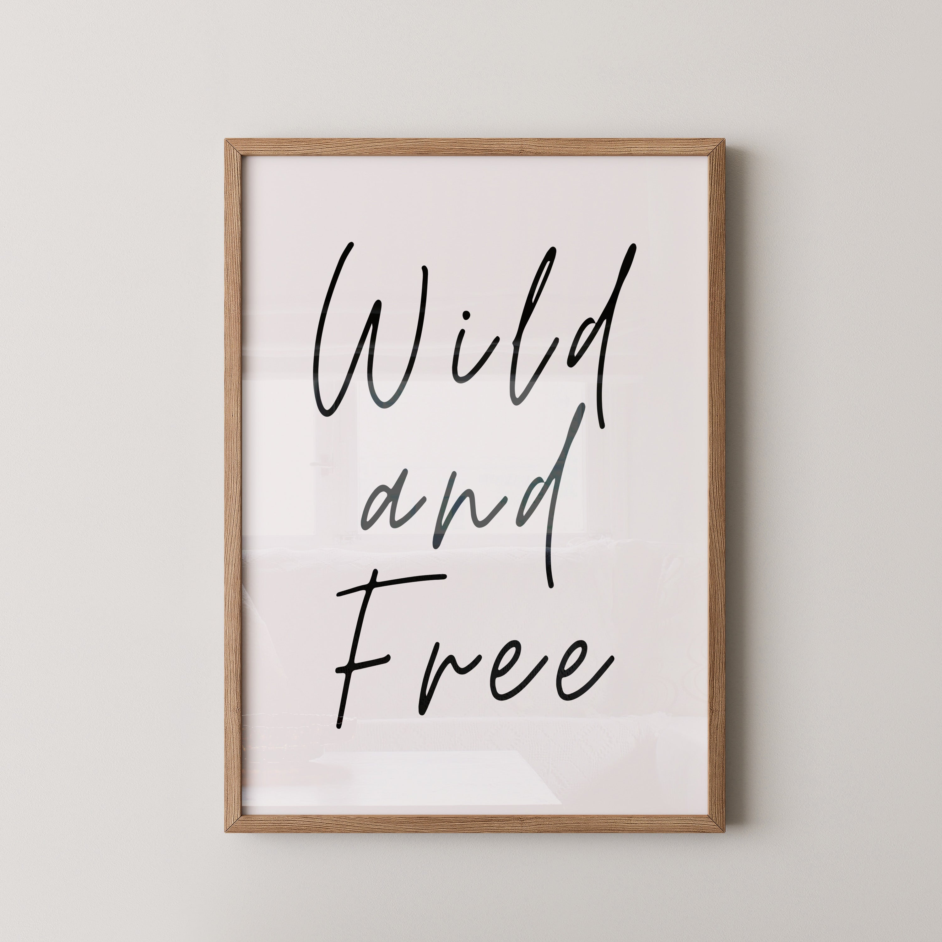 Wild Schriftzug elegant