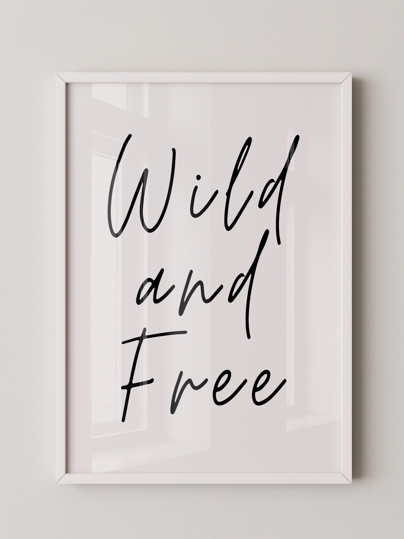 Wild Schriftzug elegant