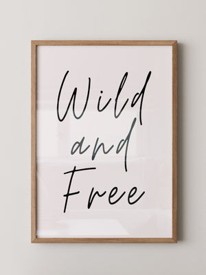 Wild Schriftzug elegant