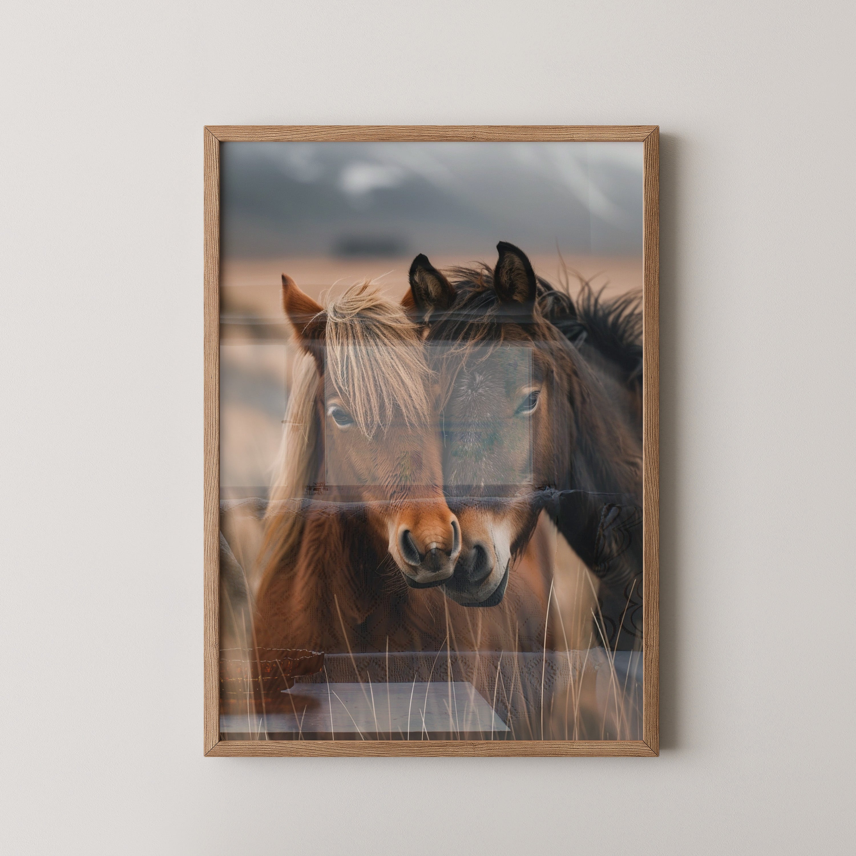 Pferde Duo Naturverbundenheit